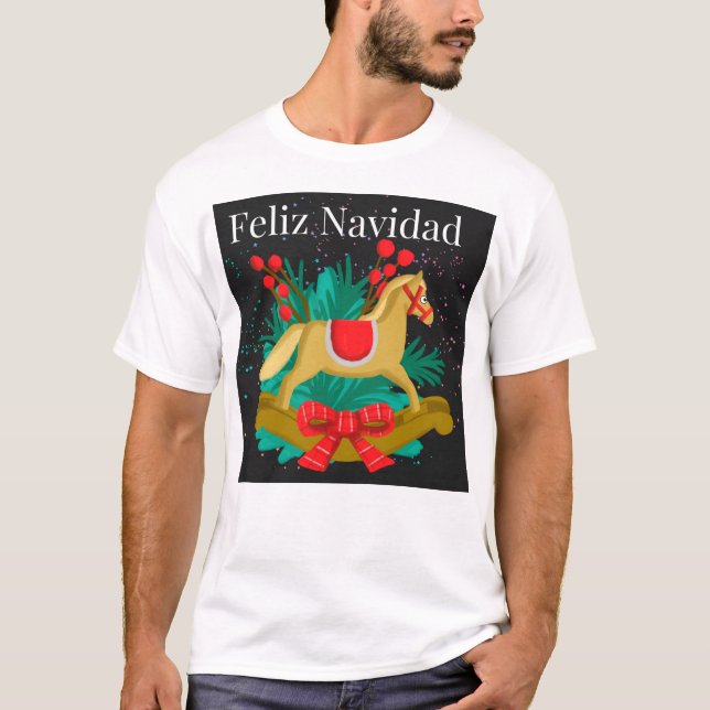 Camiseta feliz navidad (Anverso)