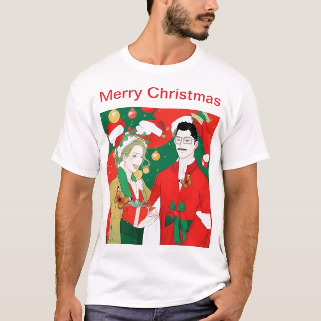 Camiseta Feliz Navidad (Anverso)