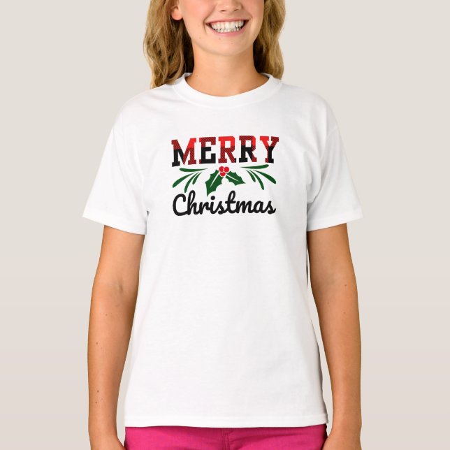Camiseta Feliz Navidad (Anverso)