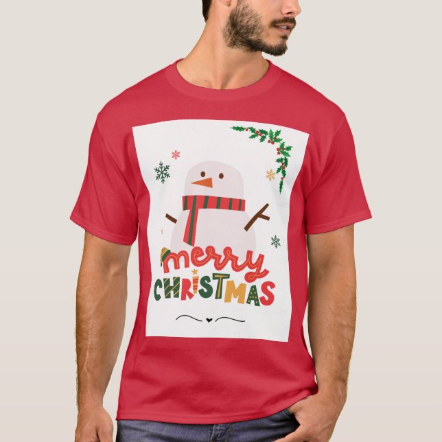 Camiseta Feliz Navidad (Anverso)