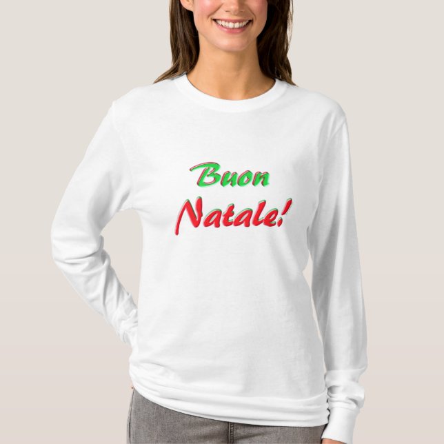 Camiseta Feliz Navidad (Anverso)