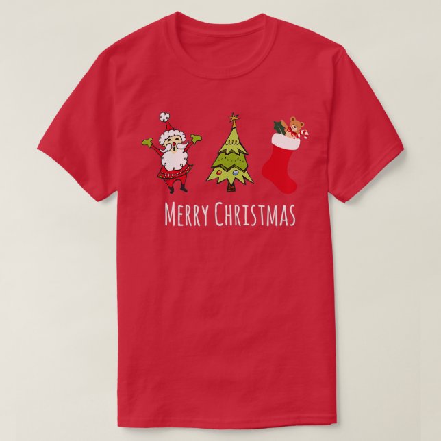 Camiseta Feliz Navidad 10 (Diseño del anverso)