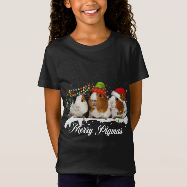 Camiseta Feliz Navidad 2022 Divertido Árbol de Navidad Luz  (Anverso)