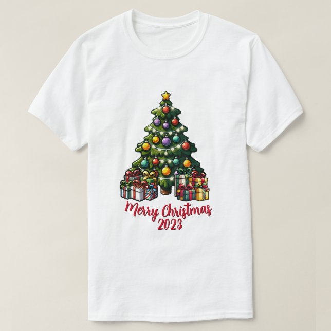 Camiseta Feliz Navidad 2023 (Diseño del anverso)