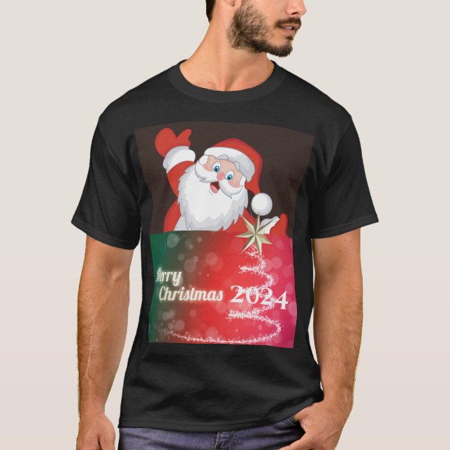 Camiseta "Feliz Navidad-2024' (Anverso)