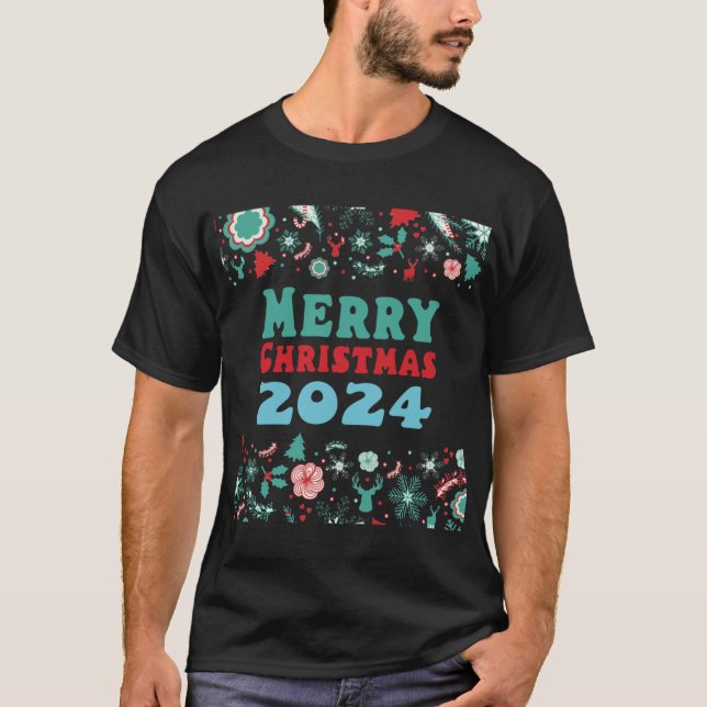 Camiseta Feliz Navidad 2024 (Anverso)