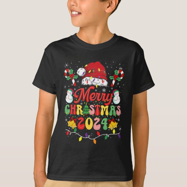Camiseta Feliz Navidad 2024 Este Es Mi Navidad Pajama X (Anverso)