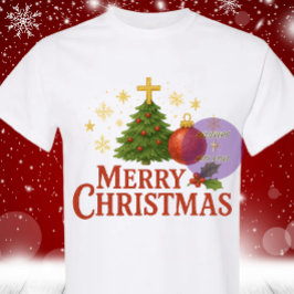 Camiseta Feliz Navidad 2025 - Cristiano