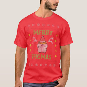 Camiseta Feliz Navidad a los cerezos de Santa Hat Guinea