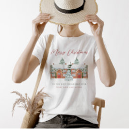 Camiseta Feliz Navidad a los mejores vecinos de la historia