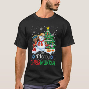 Camiseta Feliz Navidad a los Navidades de Chrismukkah