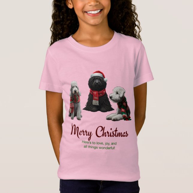 Camiseta Feliz Navidad a los perros (Anverso)