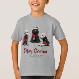 Camiseta Feliz Navidad a los perros