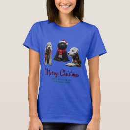 Camiseta Feliz Navidad a los perros