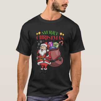 Camiseta Feliz Navidad a Papá Noel por Navidad