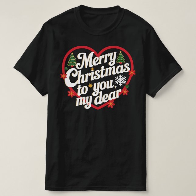Camiseta Feliz Navidad a ti (Diseño del anverso)