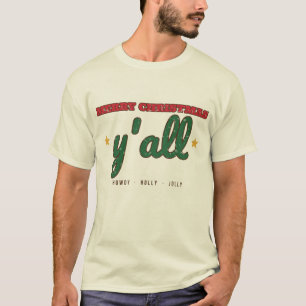 Camiseta Feliz Navidad a todos Navidad Occidental Sureña