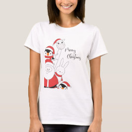Camiseta Feliz Navidad Amigos