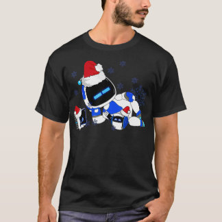 Camiseta Feliz Navidad Astrobot Gracioso Sudor