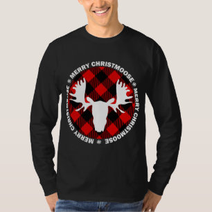 Camiseta Feliz Navidad Buffalo. Funny Moose Chris