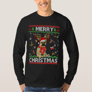 Camiseta Feliz Navidad Bulldog francés Navidad Navidad Navi