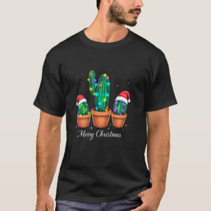 Camiseta Feliz Navidad Cactus Navidad Árboles de navidad il