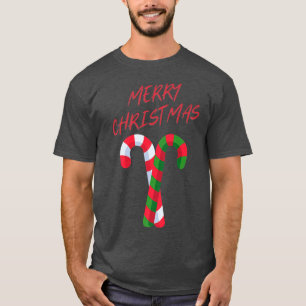Camiseta Feliz Navidad Candy Cane 43