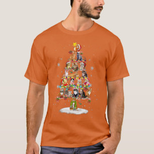Camiseta Feliz Navidad, Cat Mountain Árbol de Navidad no fe