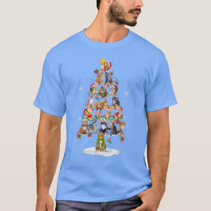 Camiseta Feliz Navidad, Cat Mountain Árbol de Navidad no fe