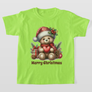 Camiseta Feliz Navidad chicas País para agregar texto