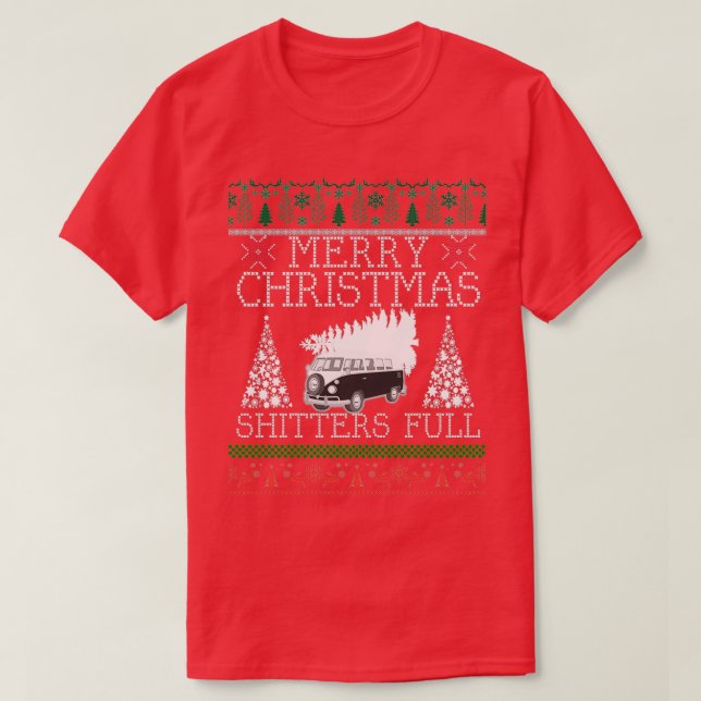 Camiseta Feliz Navidad Chitters completos 2021 (Diseño del anverso)
