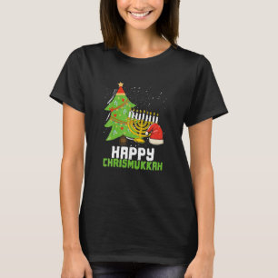 Camiseta Feliz Navidad Chrismukkah Y Religión Hanukkah