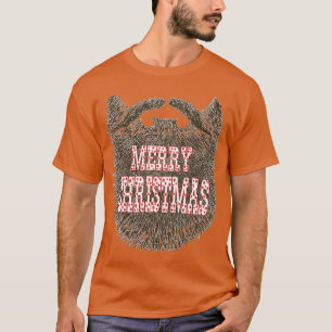Camiseta Feliz Navidad con barba