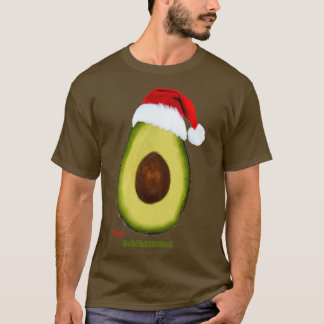 Camiseta Feliz Navidad con el aguacate de los Navidades Cut
