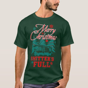 Camiseta Feliz Navidad con mucho humor