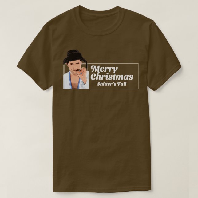 Camiseta Feliz Navidad con mucho humor (Diseño del anverso)