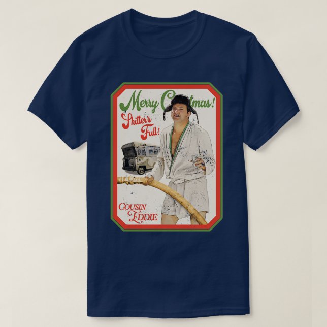 Camiseta Feliz Navidad con mucho humor (Diseño del anverso)