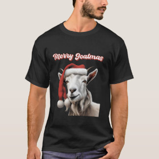 Camiseta Feliz Navidad con Santa Hat para el amante de la c