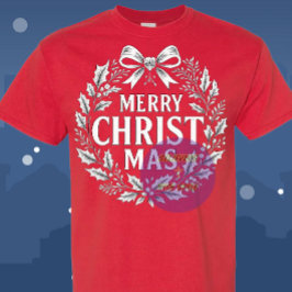 Camiseta Feliz NAVIDAD - Cristiano