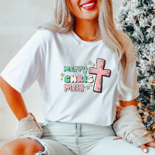 Camiseta Feliz Navidad Cross T-Shirt