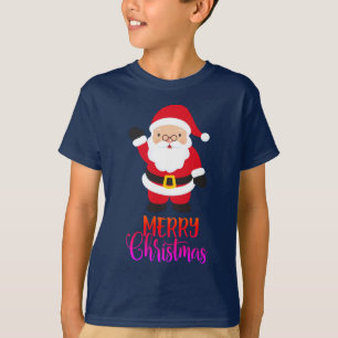 Camiseta Feliz Navidad   Cute Santa Claus