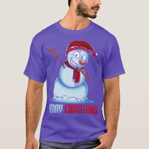 Camiseta Feliz Navidad Dabbing Snowman