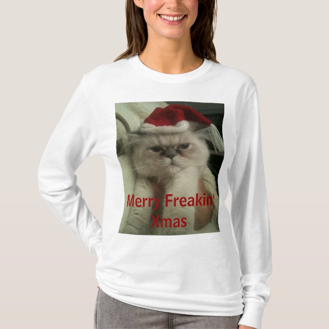 Camiseta Feliz Navidad de Freakin (Anverso)