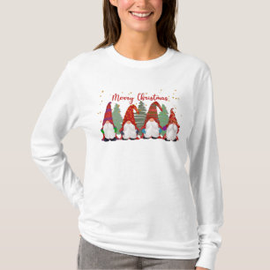 Camiseta Feliz Navidad De La Familia Gnome