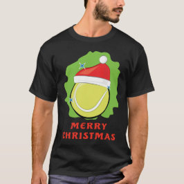 Camiseta Feliz Navidad de tenis - Divertido