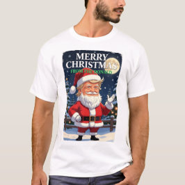 Camiseta Feliz Navidad de Trump
