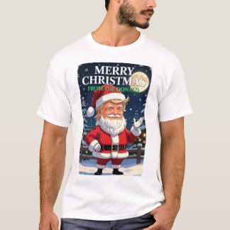 Camiseta Feliz Navidad de Trump