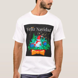 Camiseta Feliz Navidad, decoración navidad