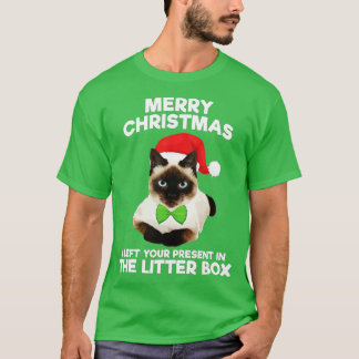 Camiseta Feliz Navidad Dejé Tu Presencia En La Litro