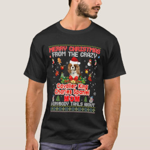Camiseta Feliz Navidad desde el Cavalier King Charles Spa